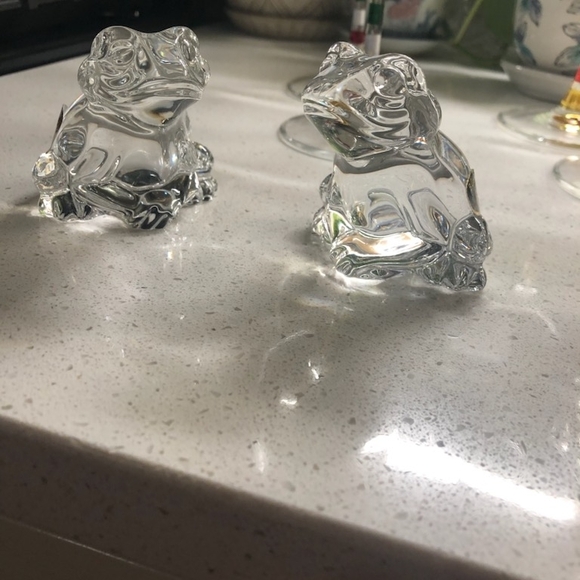 Crystal Frog Figurines - Picture 3 of 4